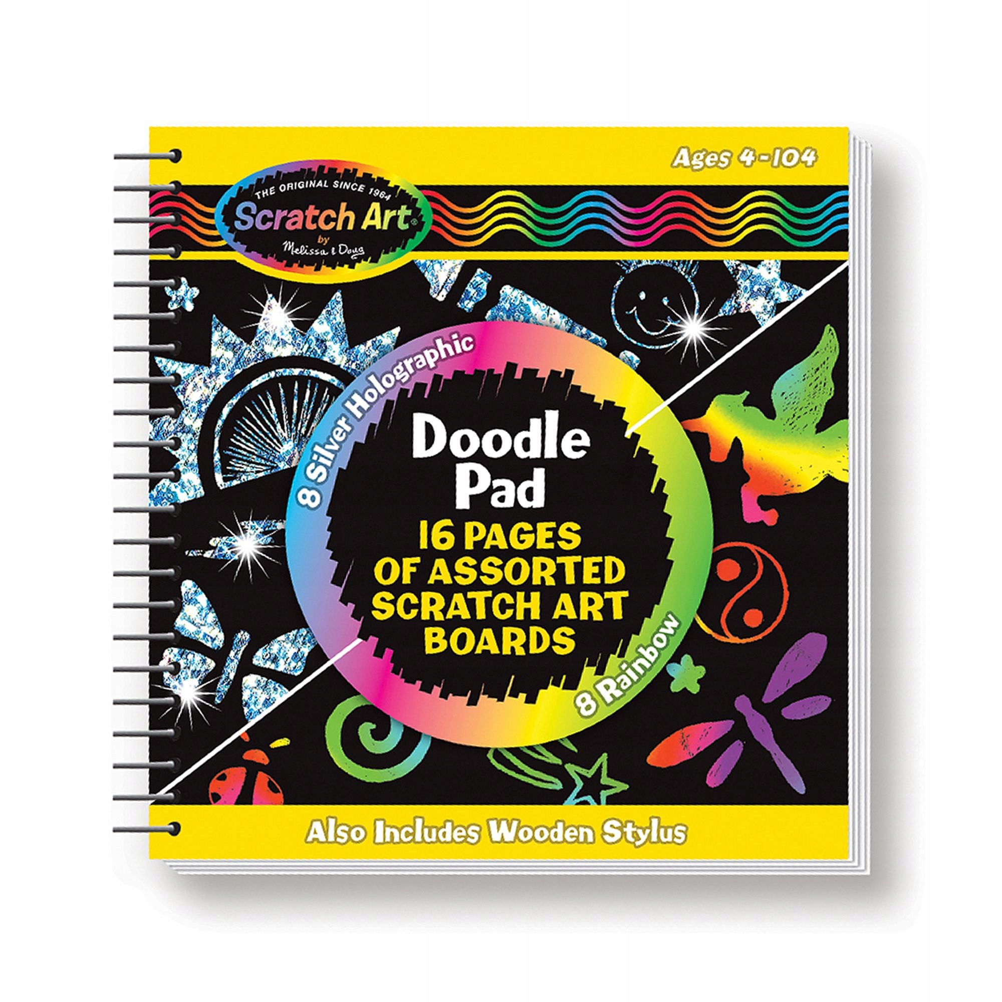 

Zestaw zdrapek 16szt. Notesik Wydrapywanka Scratch