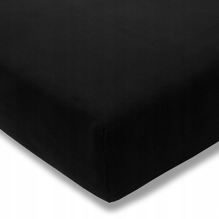 Estella Prestieradlo Zwirn Jersey 150x200 čierne