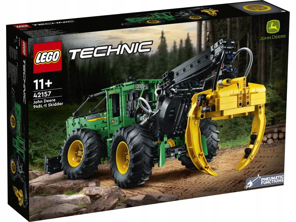 Lego 42157 Technic Trhací traktor John Deere 948L-II