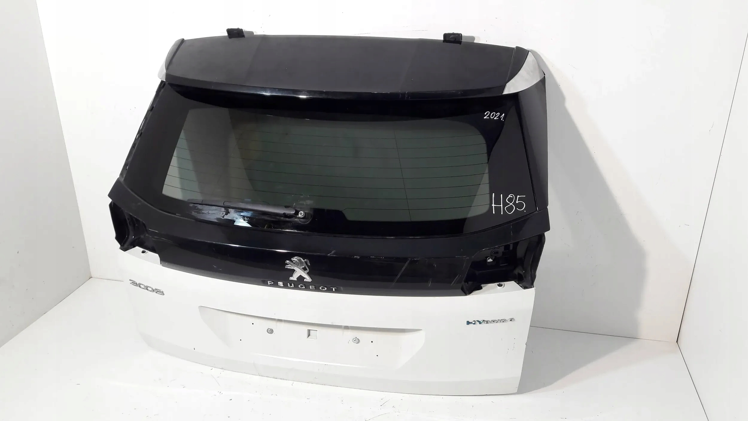 Peugeot 3008 II boot doors biala perlowa unprotected (H85)