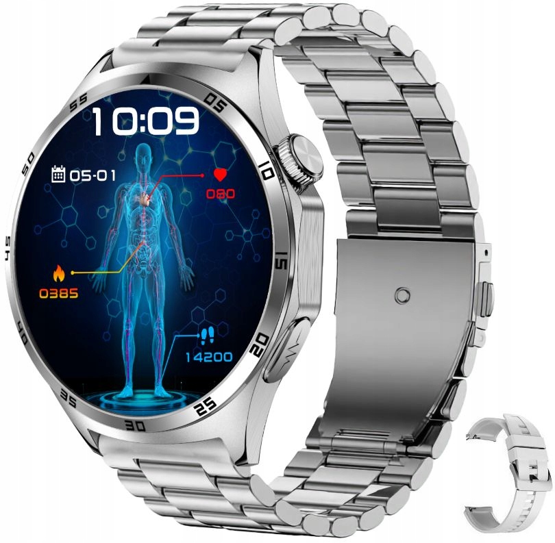 Hodinky Smartwatch Rubicon Puls Kroky Rozhovoru Hry Baterka