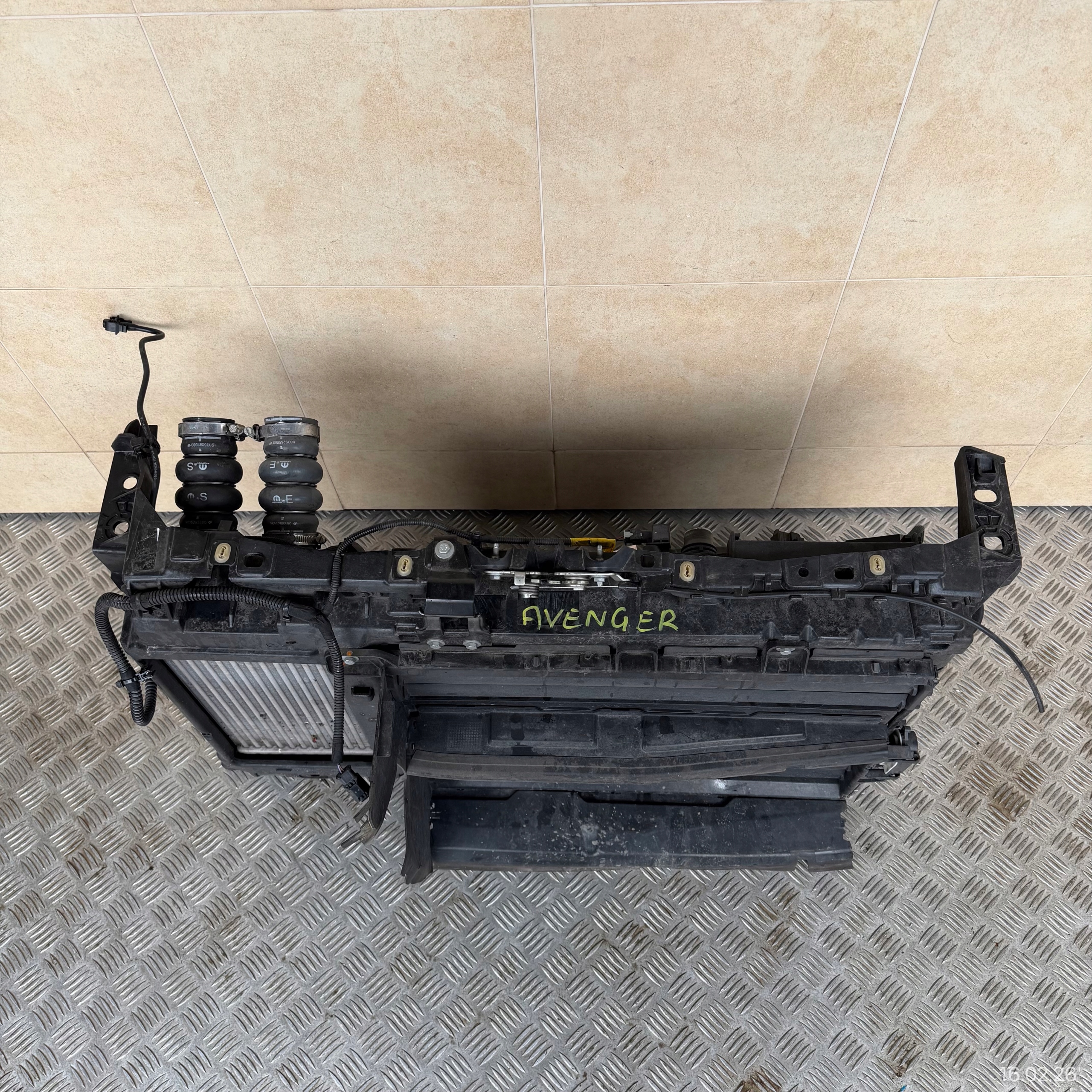 support panel for radiators complete JEEP AVENGER 2023 ROK 1.2 THP