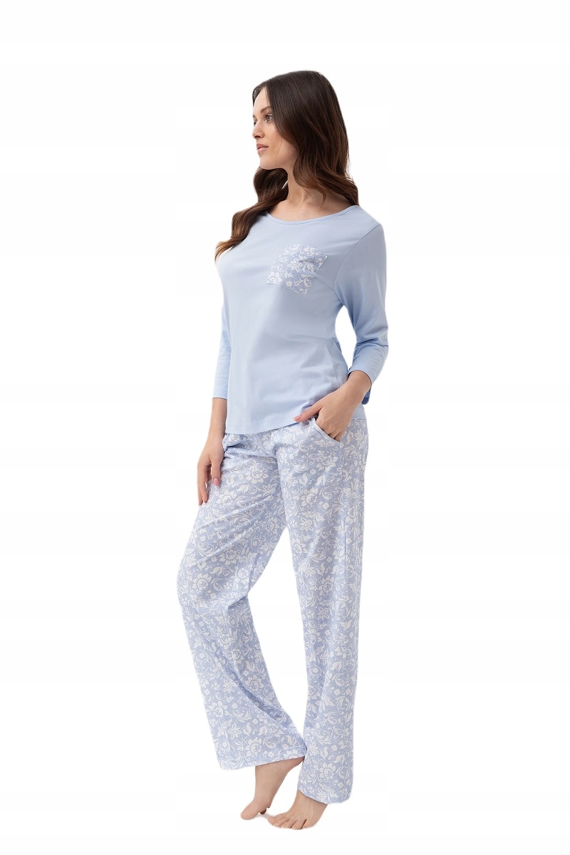 Dámské Pyžamo Luna 335/XL Modrá