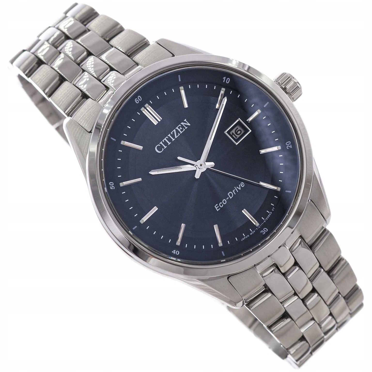 Pánské Hodinky Citizen BM7251-53L Eco-drive Stříbrné S Náramkem 10BAR