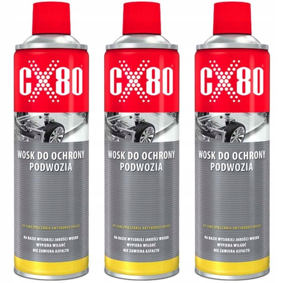 Wosk do konserwacji podwozia CX80 antykorozyjny 1500 ml