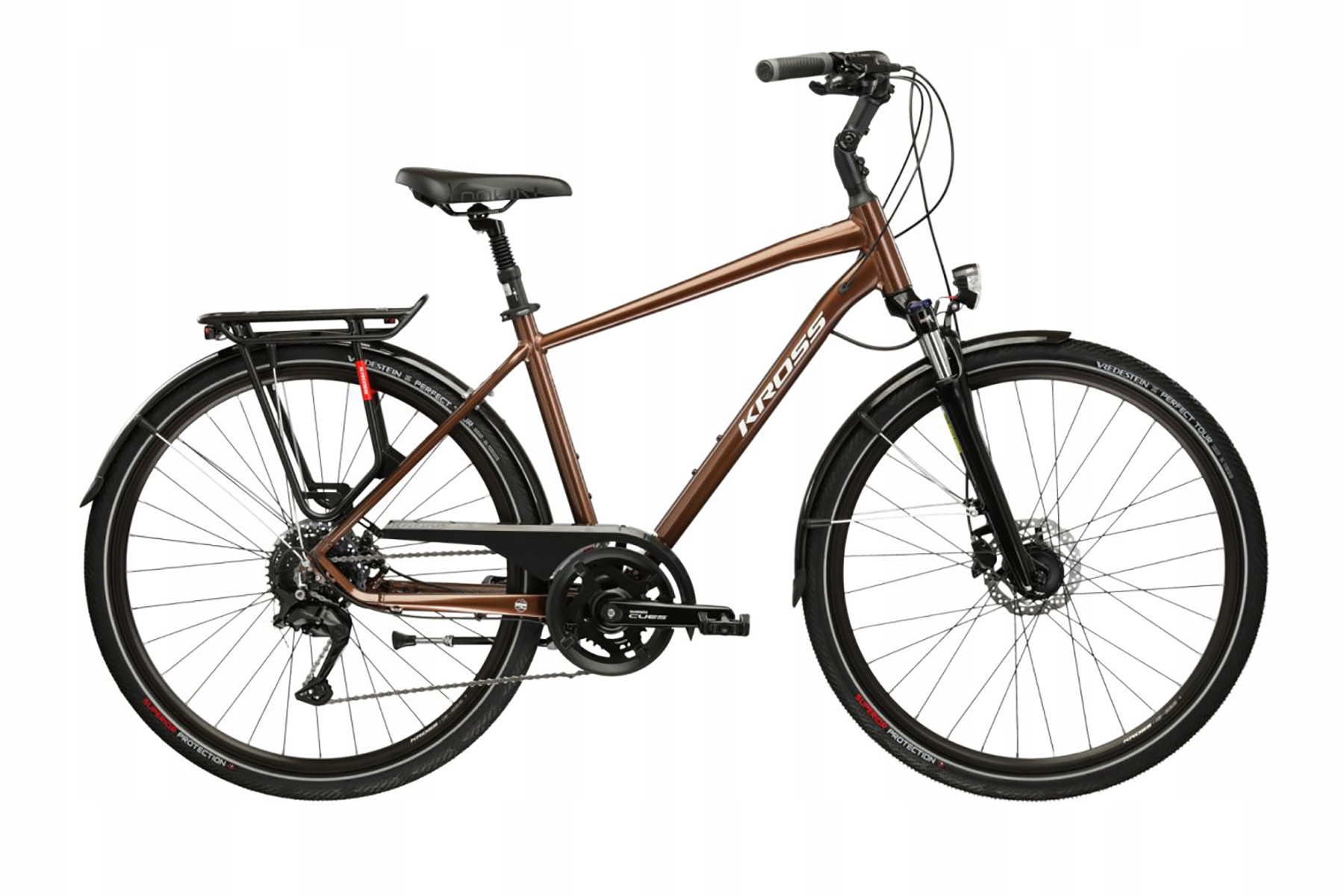Rower trekkingowy Kross Trans 5.0 Brązowy 28" M/19"