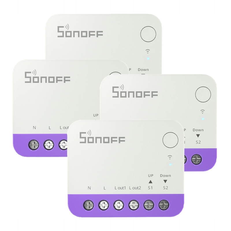 Inteligentný mini prepínač pre rolety WiFi Sonoff Mini-rbs (4 ks)
