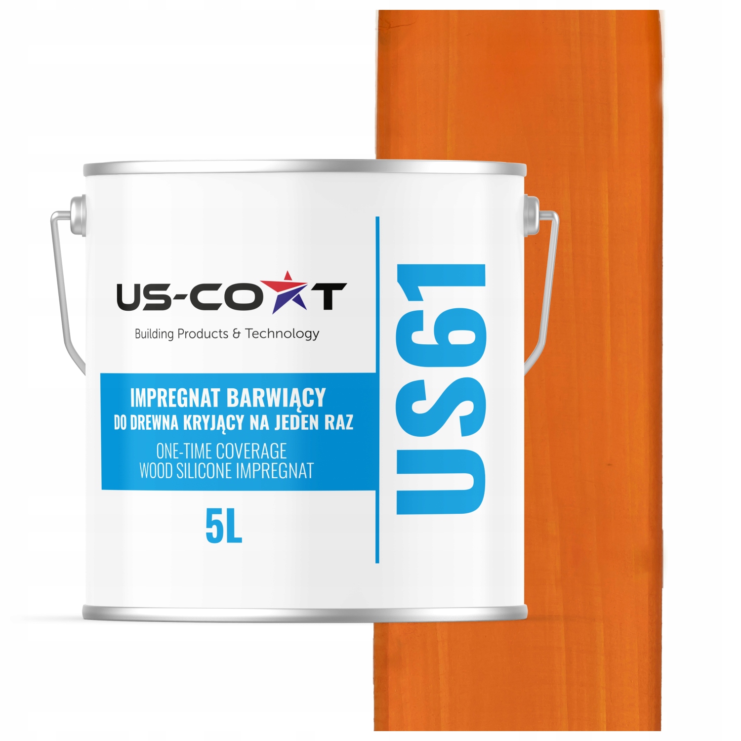 Impregnácia Na Drevo Extra Farba S Chronovými Voskami Naraz Uv Oranžová 5 L