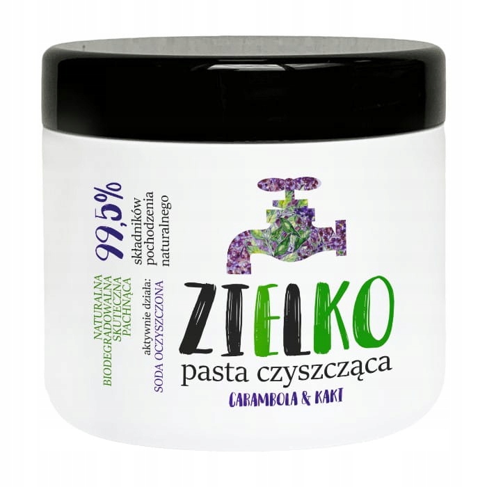 

Zielko Sodowa pasta czyszcząca Kaki Karambola