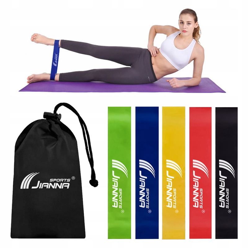 Gumy Oporowe Do Ćwiczeń Jianna Sports Fitness Siłownia Zestaw