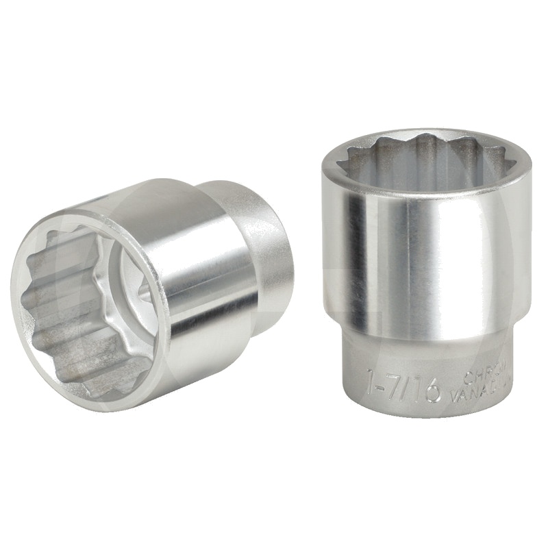 KS Tools Gniazdo 12-kątne, krótkie, 2", 3/4"