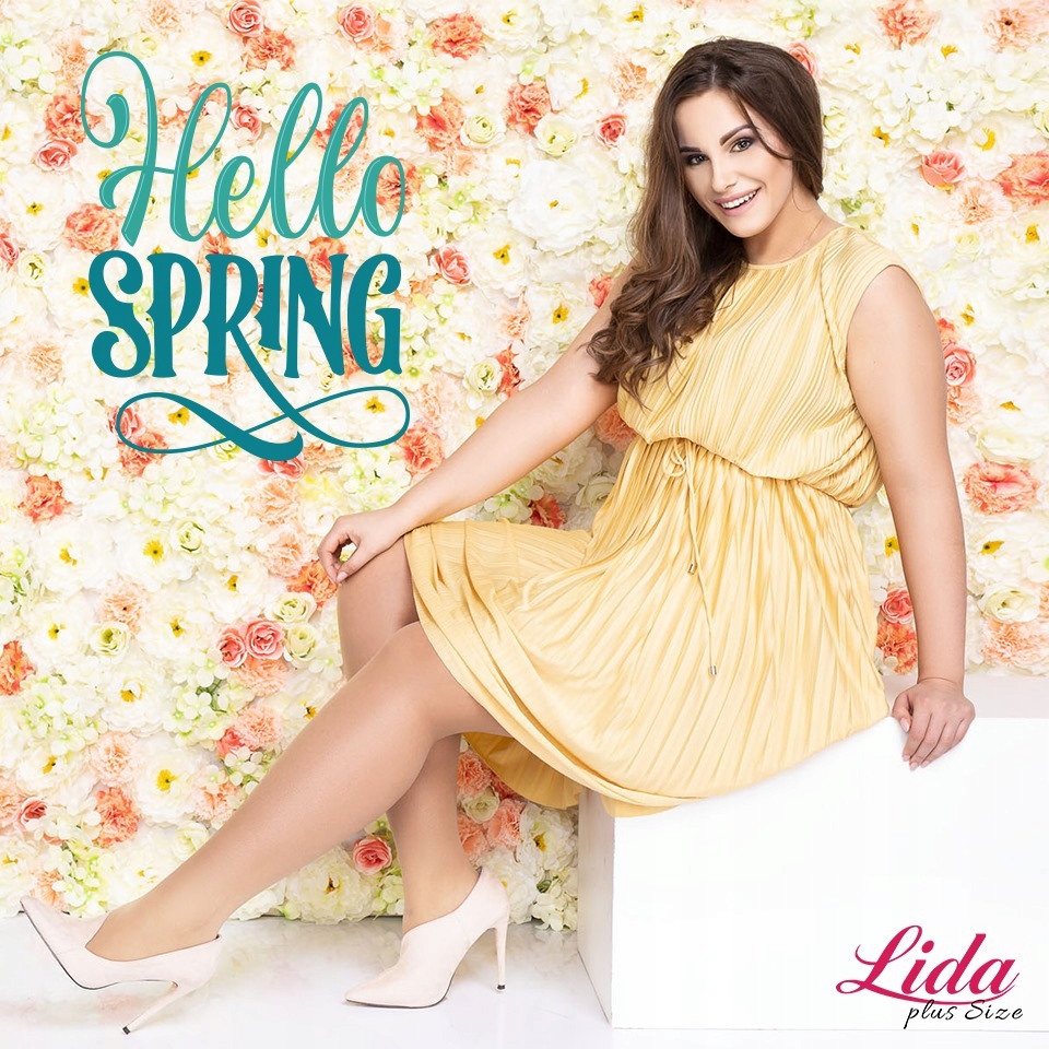 RAJSTOPY Lida 30DEN laycra, średni beż , 3 size+++ , biodra - 200cm Kolor beżowy