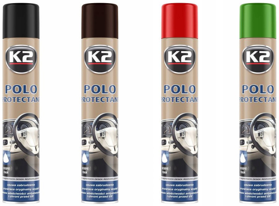 24 x K2 POLO COCKPIT SPRAY KOKPIT MIX 750ML Producent K2