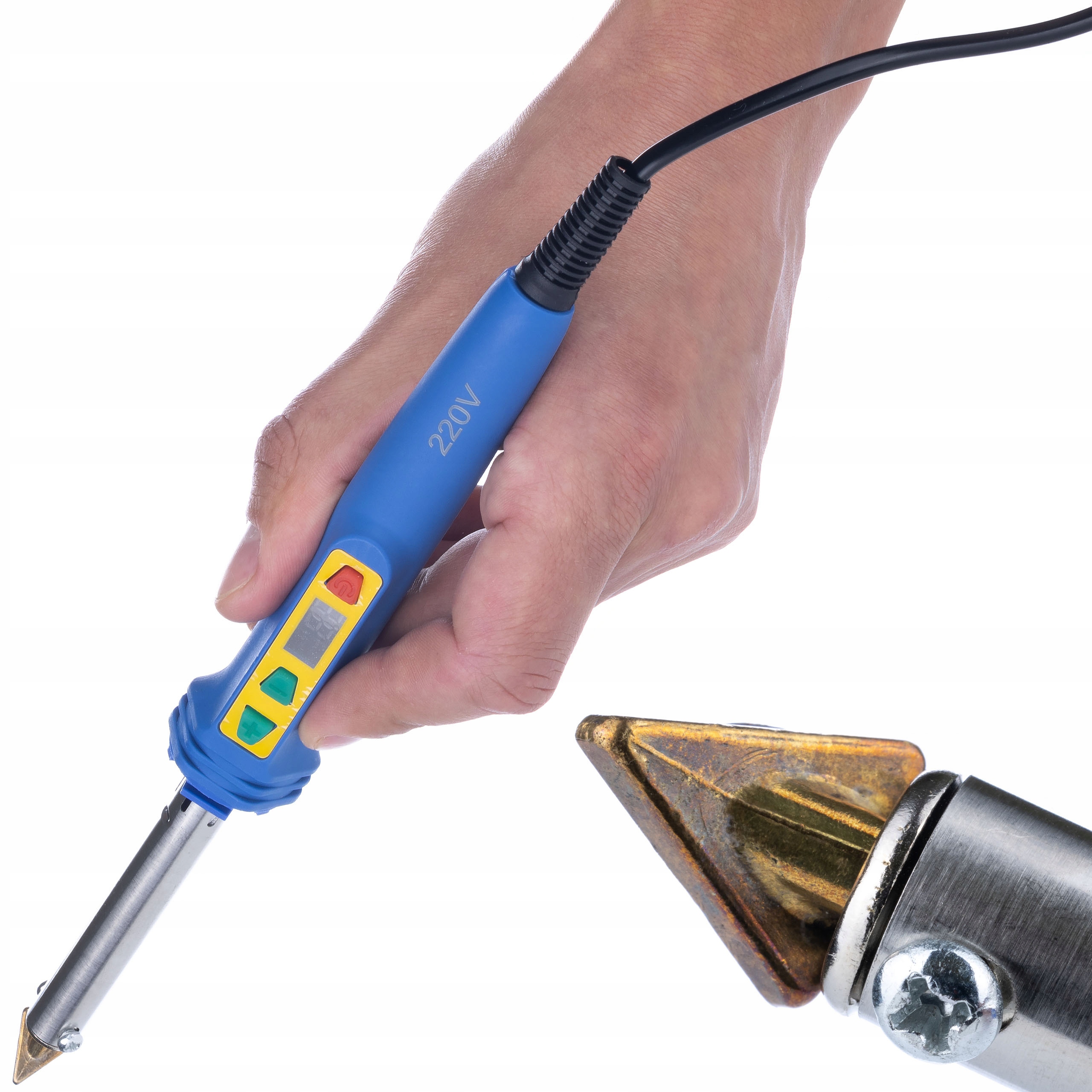 LUTOWNICA BLUE KONG 120W ZSZYWACZ+200 ZSZYWEK+800 ZSZYWEK+ZESTAW SPOIW Marka Rosfix