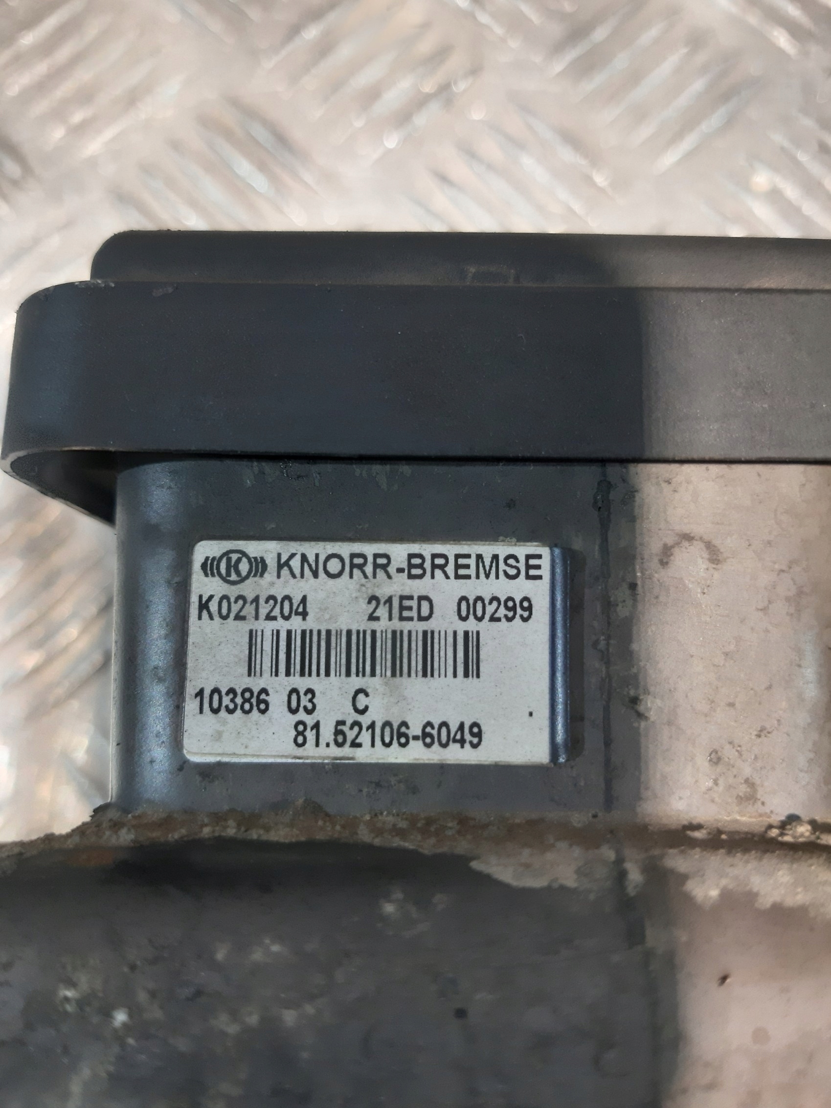 Sensor EBS MAN TGA TGX KNORR-BREMSE 81.52106-6049 K021204