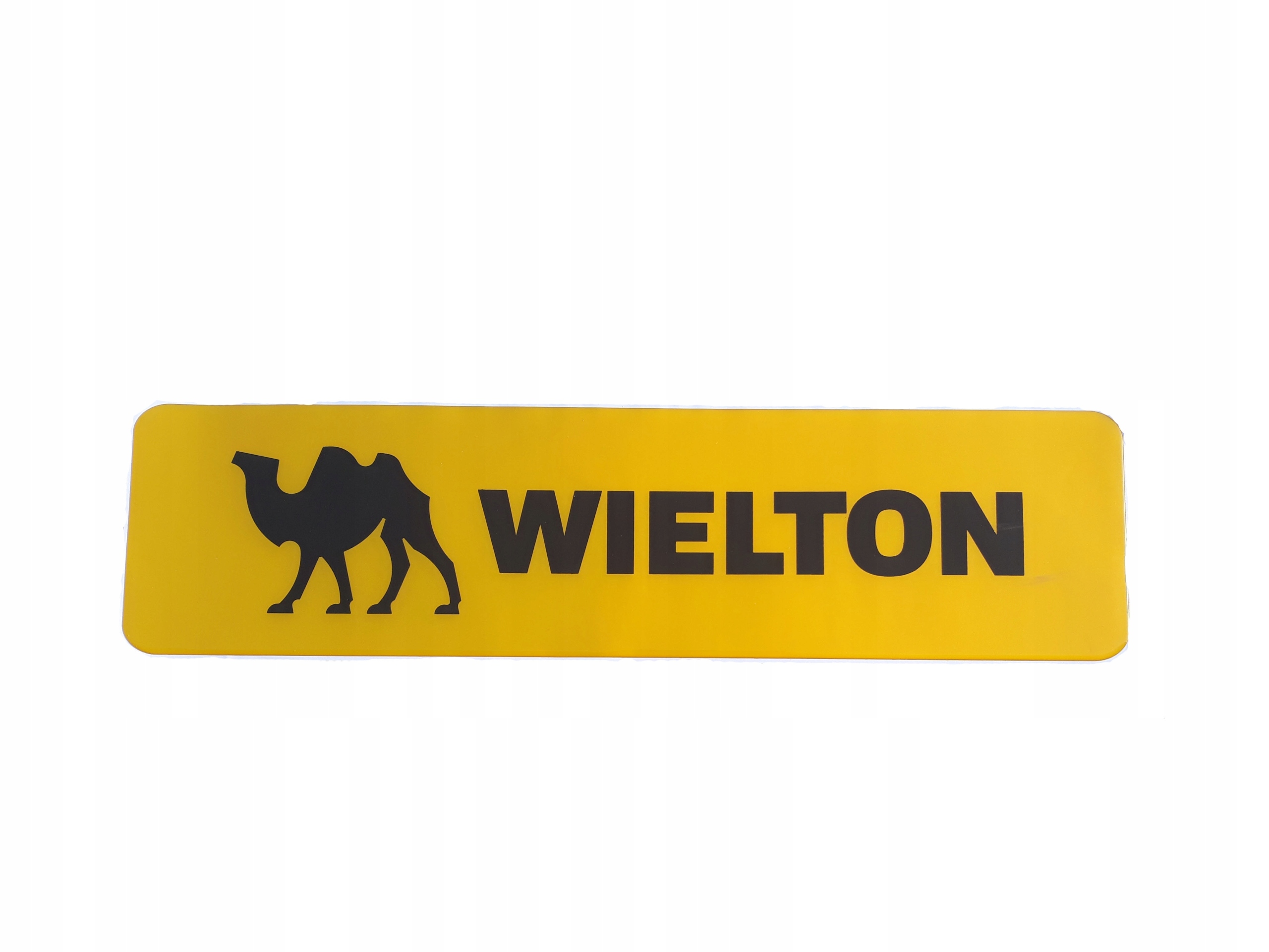 

Naklejka logo Wielton na zderzak 150x590 odblask