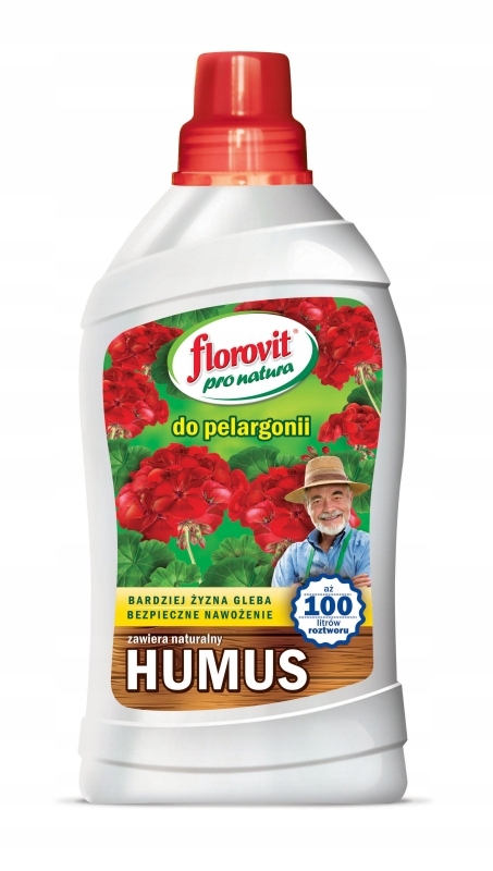 

Nawóz Organiczny Mineralny Płyn Do Pelargonii 1L