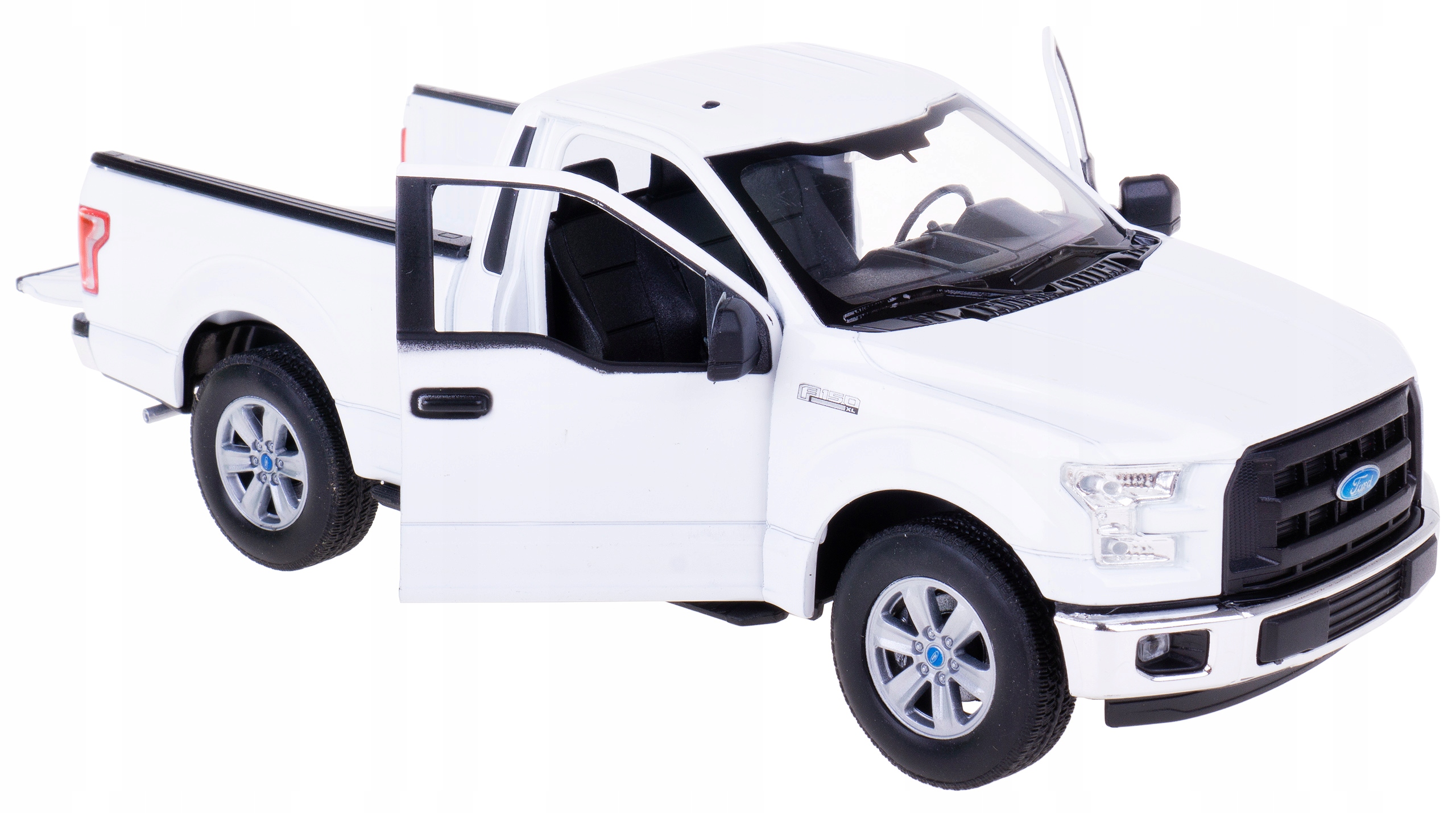 

2015 Ford F-150 Regular Cab Model Welly 1:24 Biały
