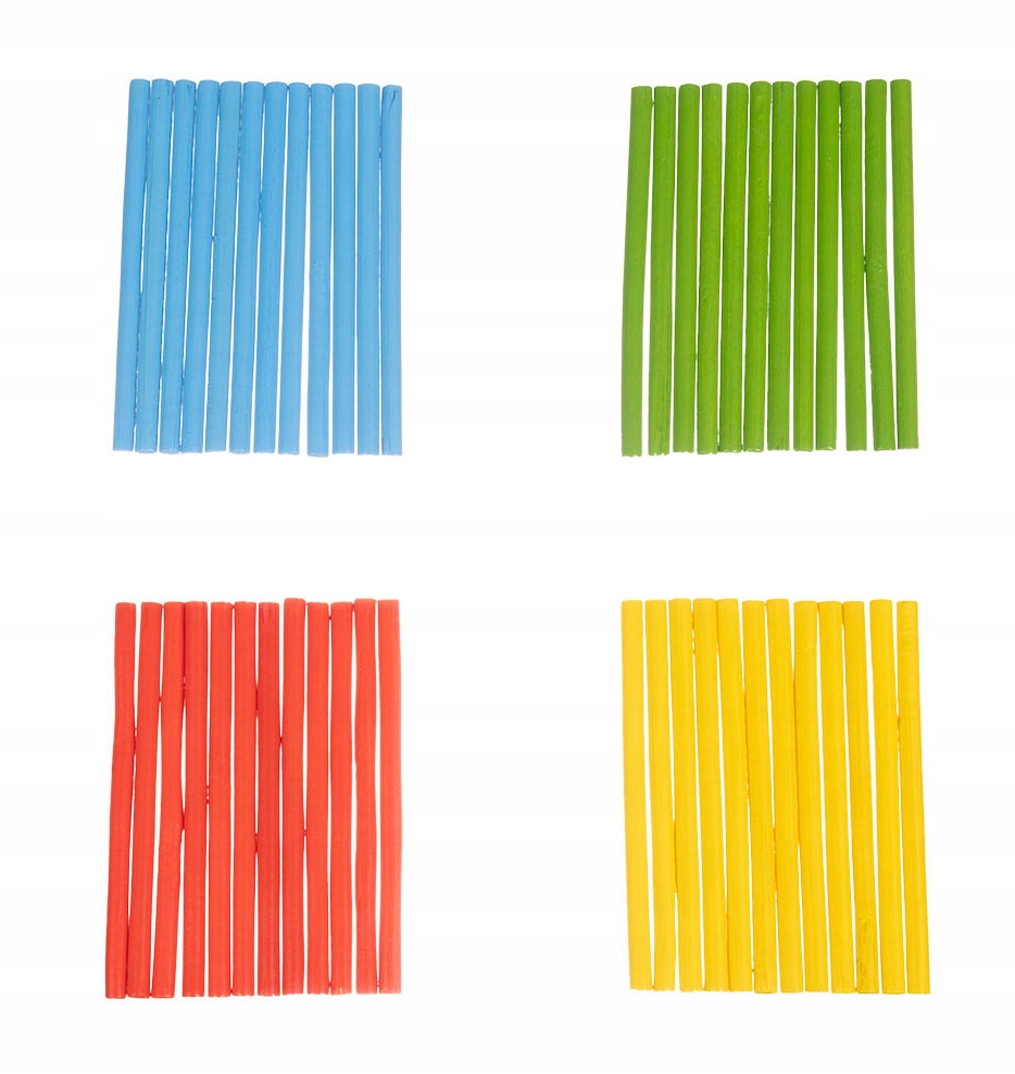 DREWNIANE PATYCZKI DO NAUKI LICZENIA - MONTESSORI Marka LearnHow