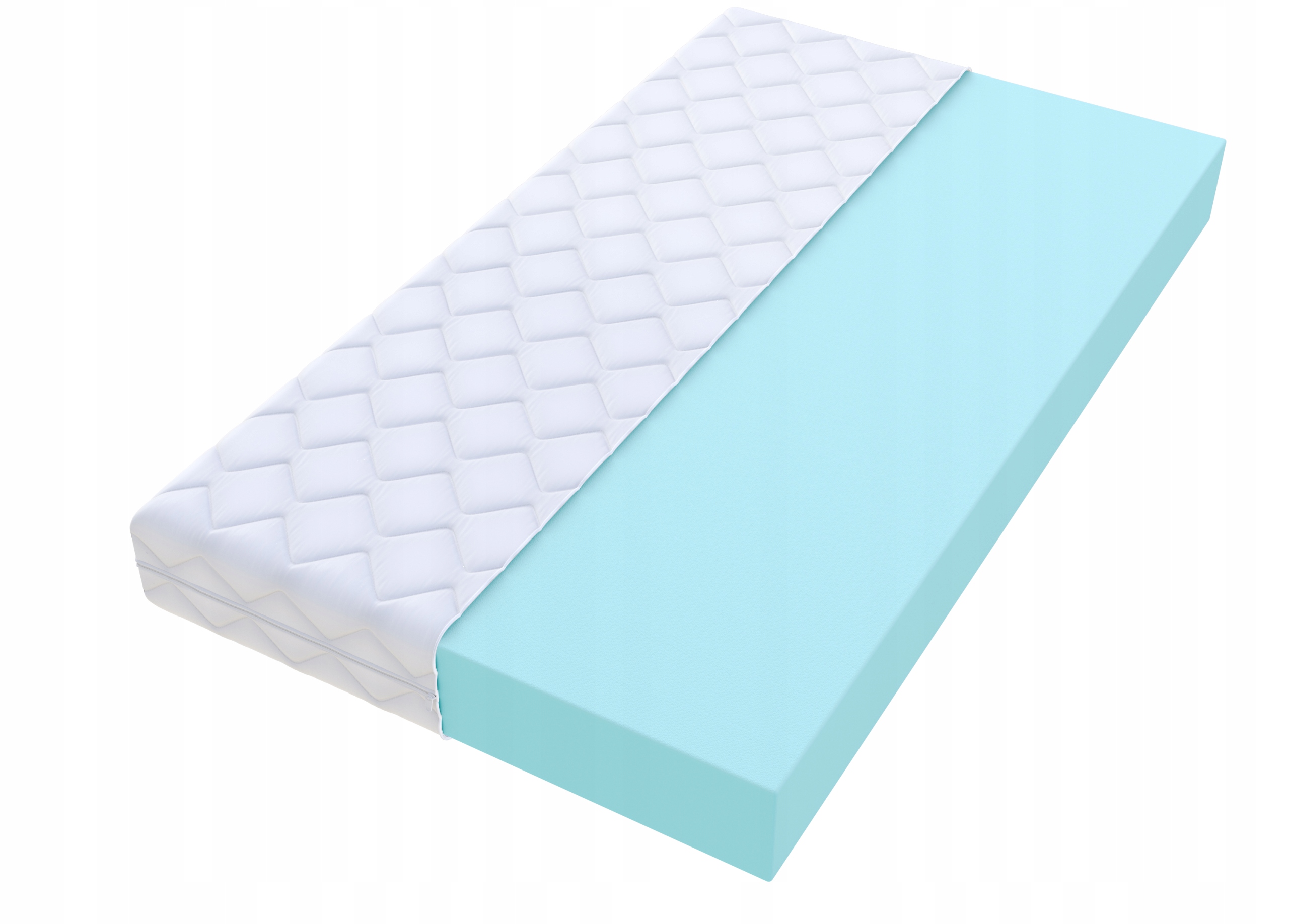 Materac 110x200 10cm H3 Średni pokrowiec Pure