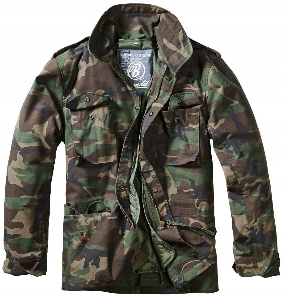 Kurtka Brandit M-65 Classic woodland 3XL