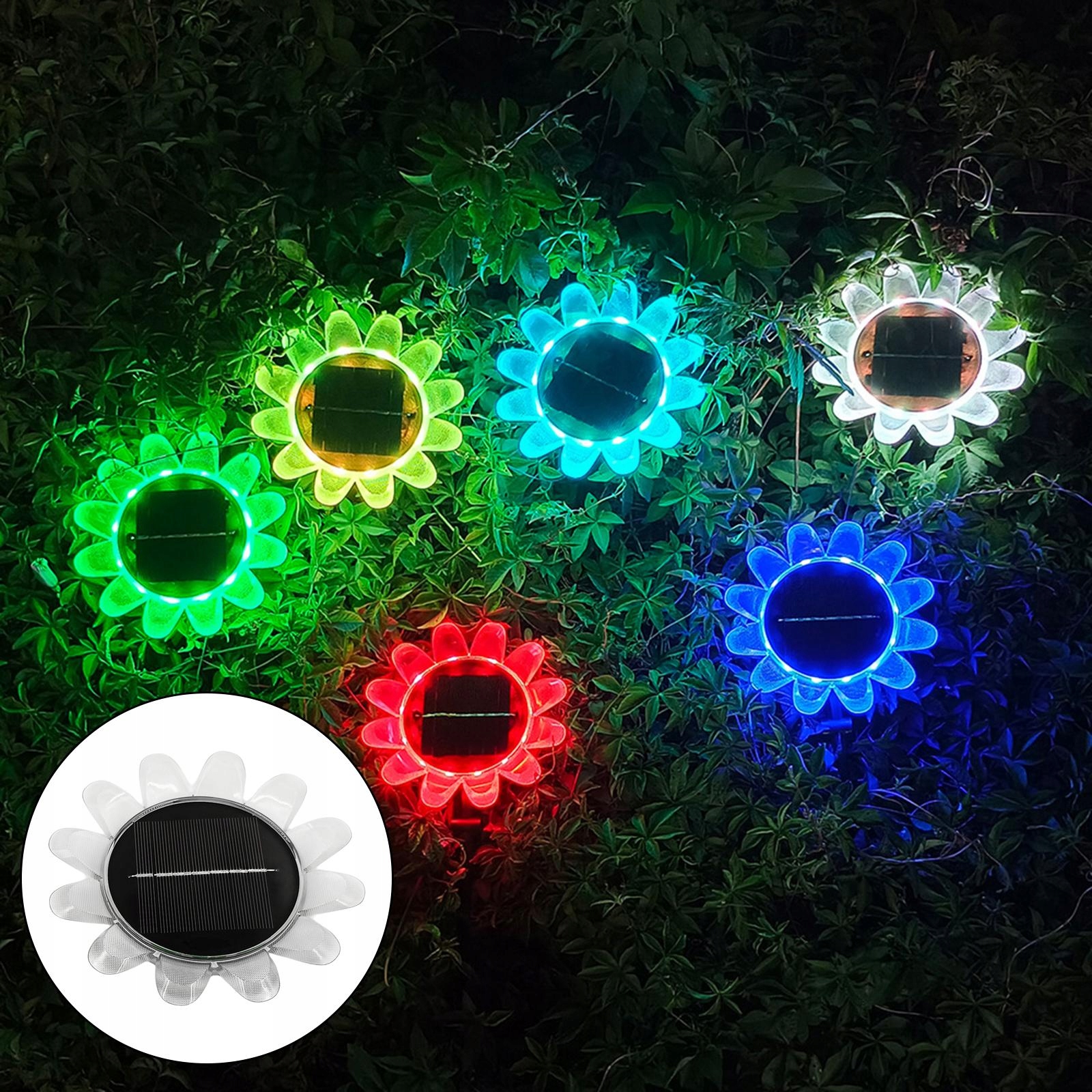 Słoneczna lampka nocna do dekoracji basenu w Długość/wysokość 0 cm