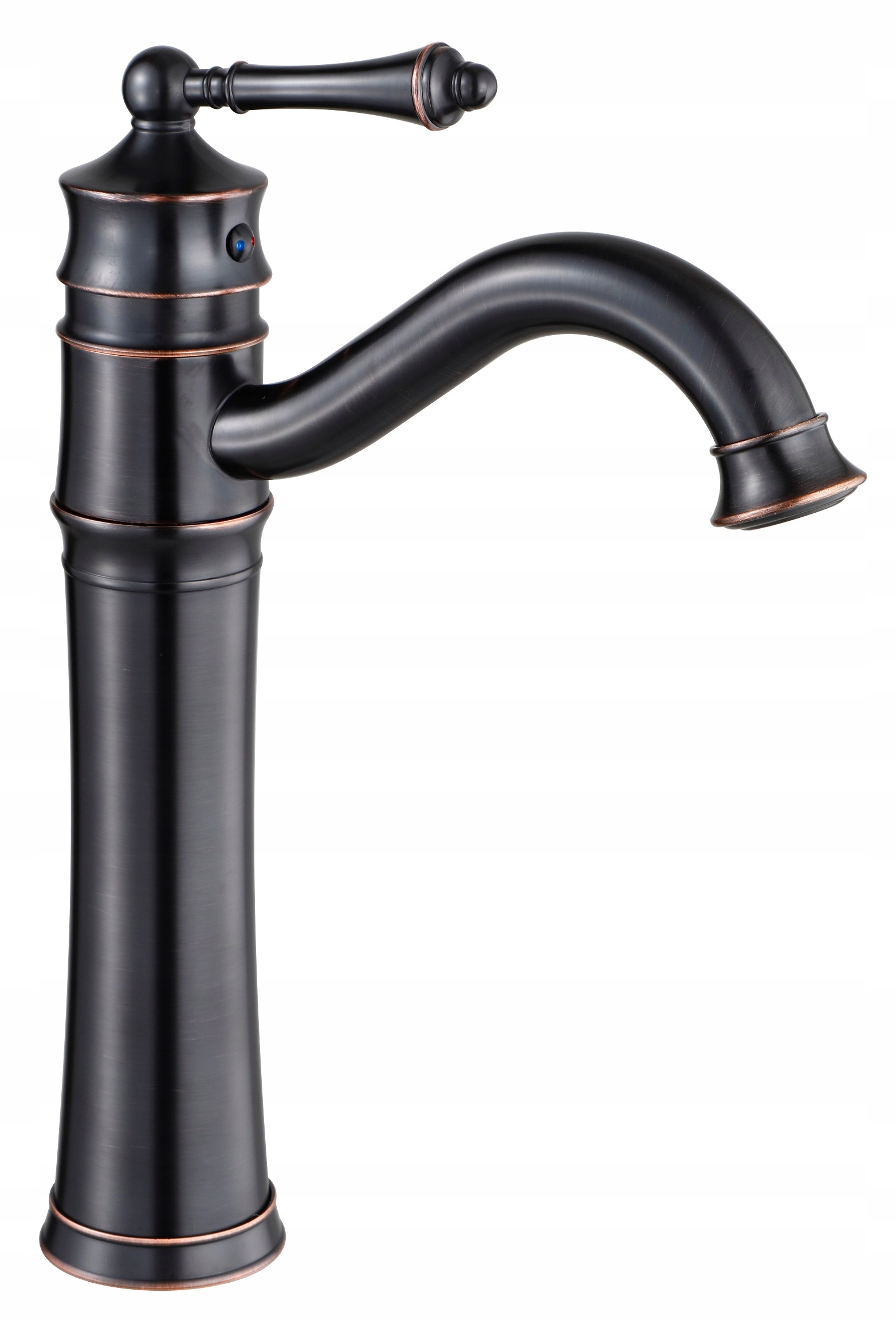 

Bateria umywalkowa wysoka black Loft czarna Retro