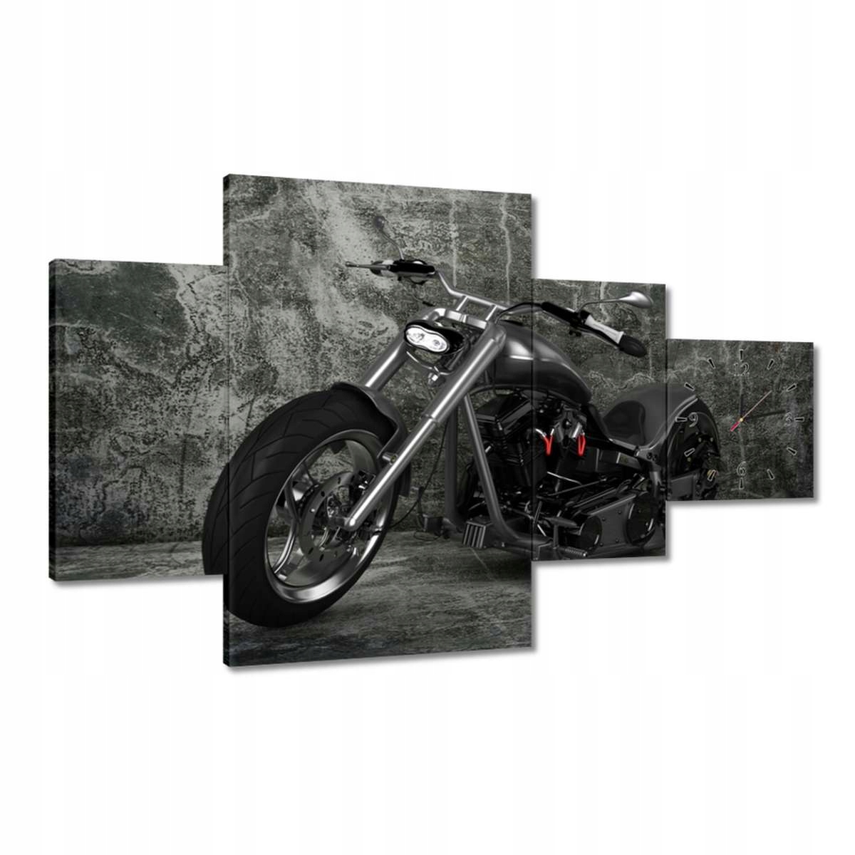 Nástěnné hodiny 130x80 Americký chopper