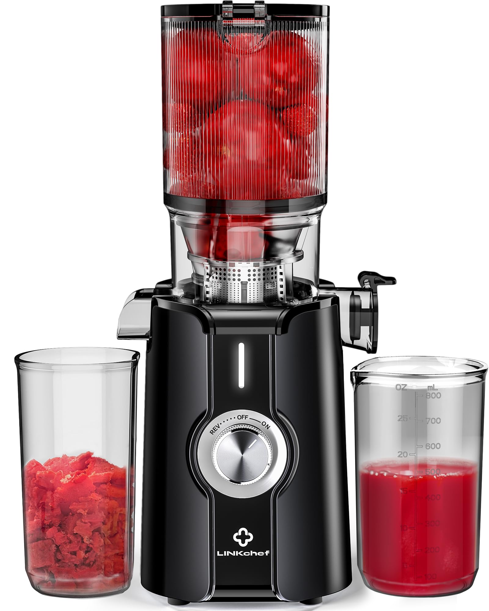 Odšťavovač pomalé otáčky Slow Juicer 200 W ovocie zelenina 1,2 L