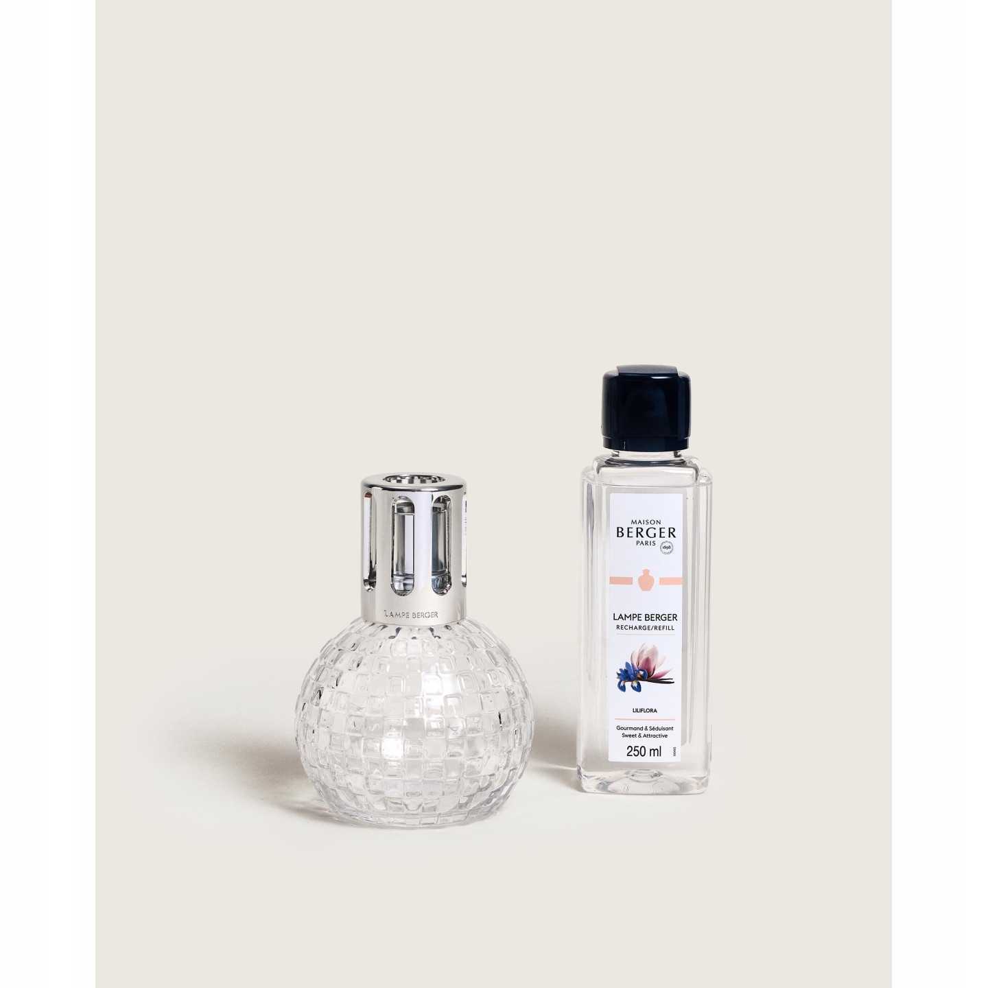 Sada Disco malá lampa a esence Magnolie Liliflora 250 ml Maison Berger Pa