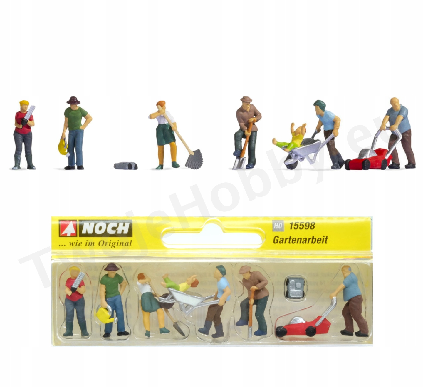 Noch 15598 , Zahradní práce , stupnice H0