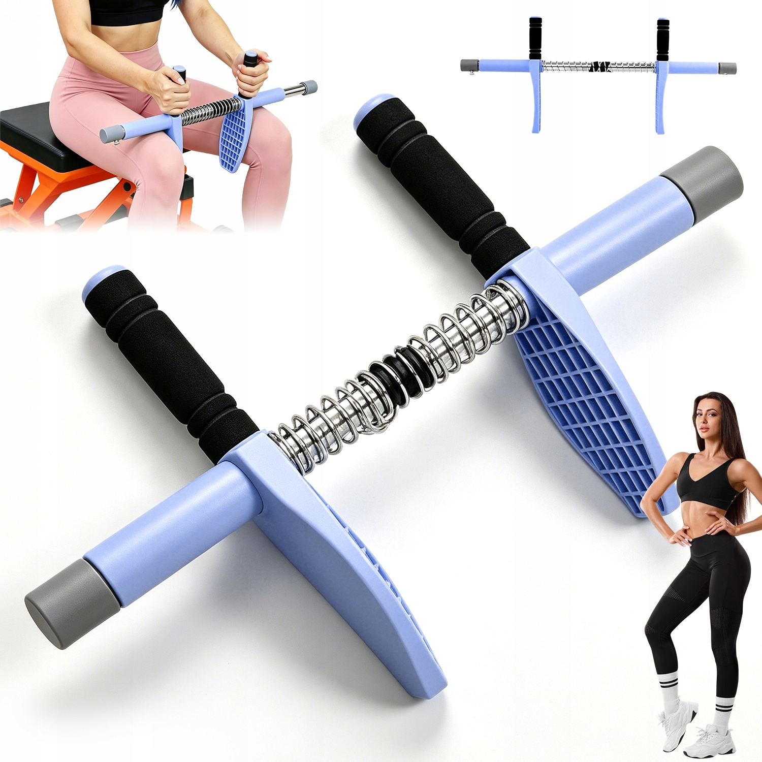Trenażer Do Nóg I Ramion Urządzenie Fitness Do Modelowania Sylwetki Dom