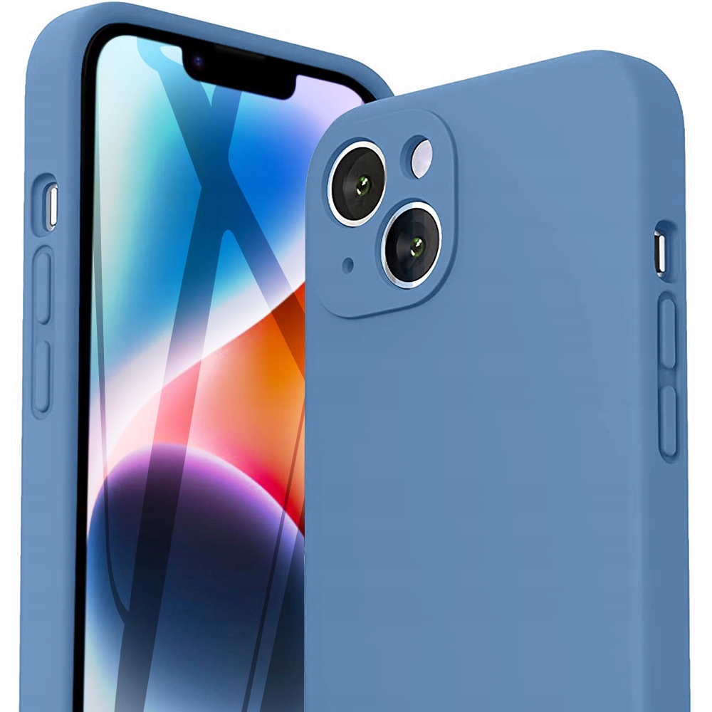 ETUI CASE OBUDOWA PLECKI FUTERAŁ LIQUID DO IPHONE 14 PLUS + SZKŁO Dedykowany model iPhone 14 Plus