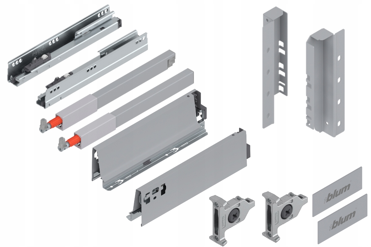 Blum Tandembox 300 Šuplík střední C Šedá 30 kg