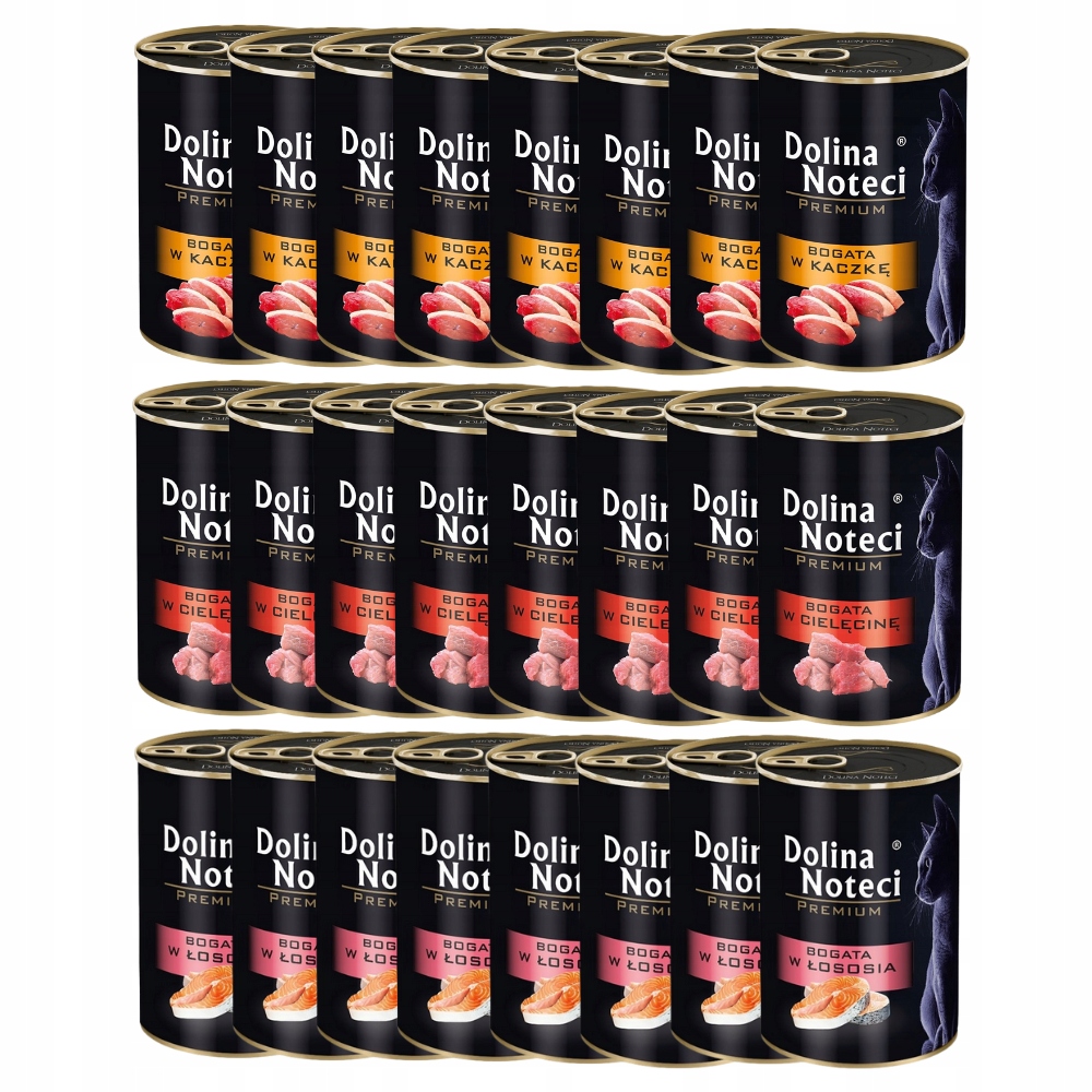 Dolina Noteci Premium Mix chutí mokré krmivo pro kočky 24x400 g