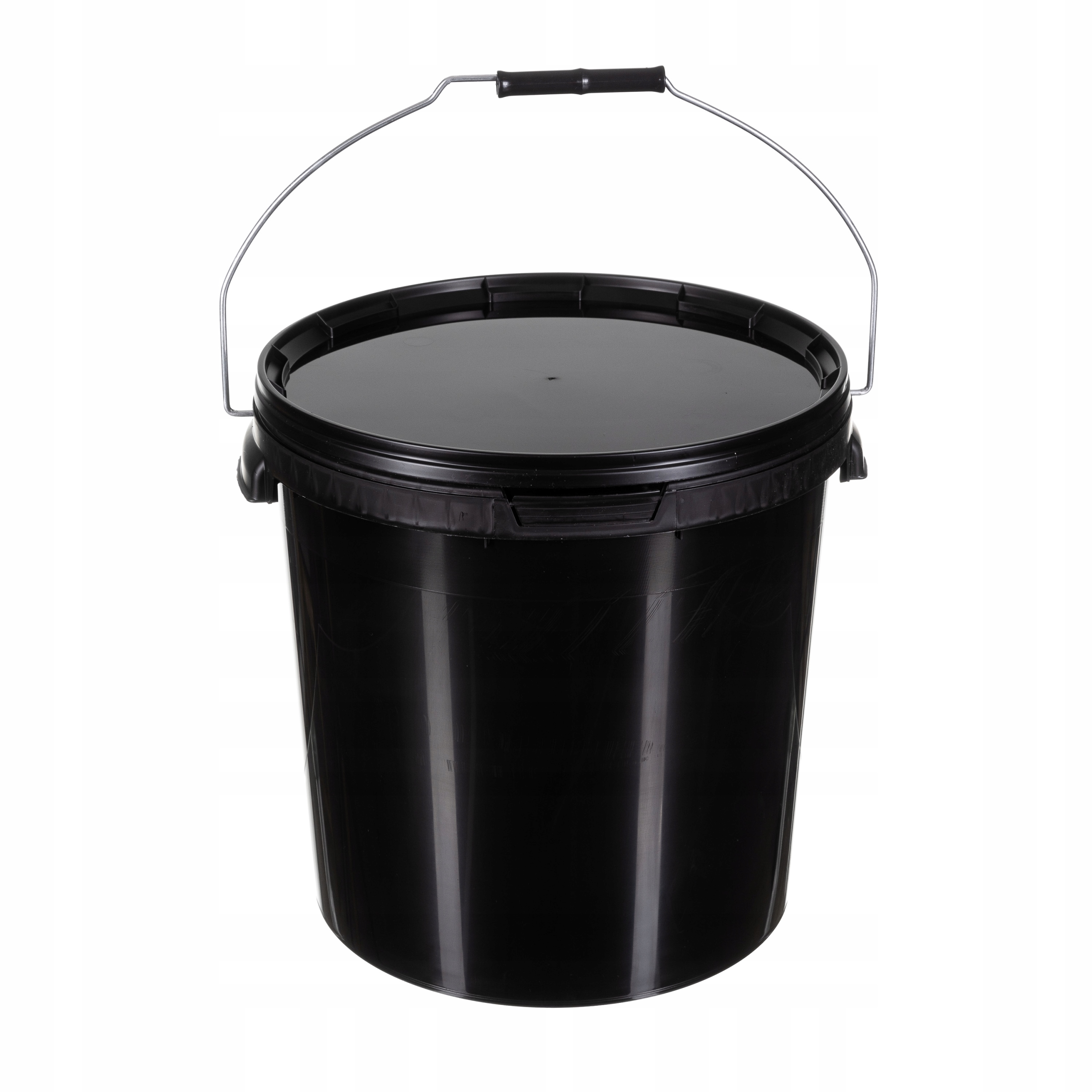 

Wiadro Wiaderko Plastikowe Z Pokrywką 20 L Czarne!