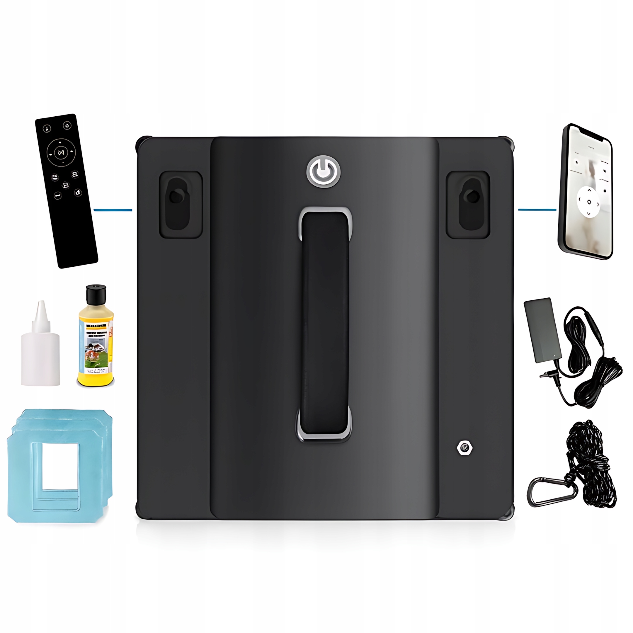 Myjka Robot Do Okien Do Mycia Szyb Elektryczny beWell Płyn Karcher 500ml