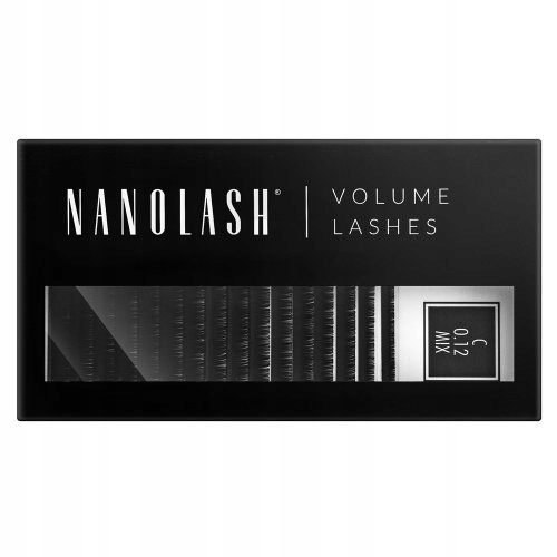 Nanolash Volume Lashes 0.12 C umělé řasy 6-13 mm
