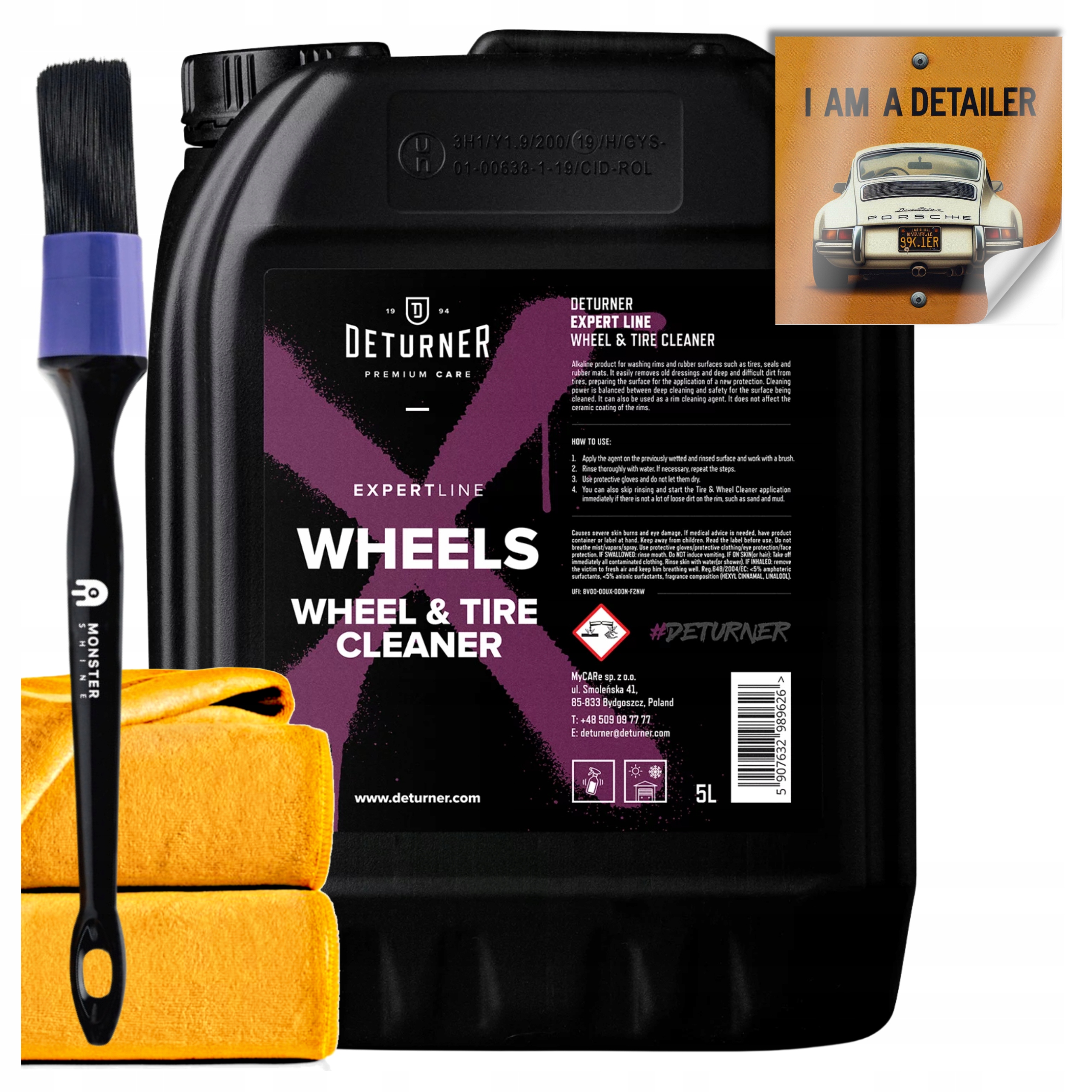 Deturner Expert WSR Water Spot Remover Usuwa Osady Kamień Twarda Woda 5L