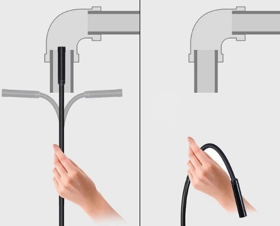 Wodoodporna mini kamera inspekcyjna ANDROID ENDOSKOP MICRO USB-C DIODY LED Model 5mHard