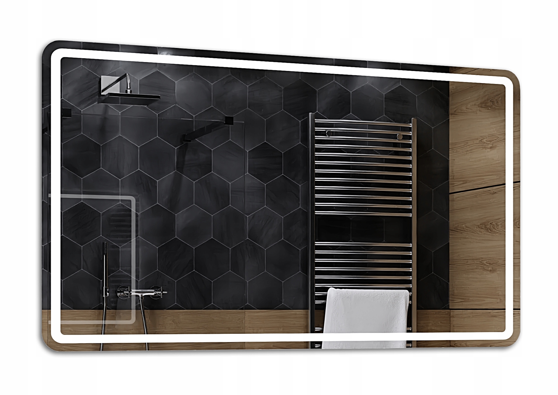 

Lustro Łazienkowe Led Madrit Na Wymiar