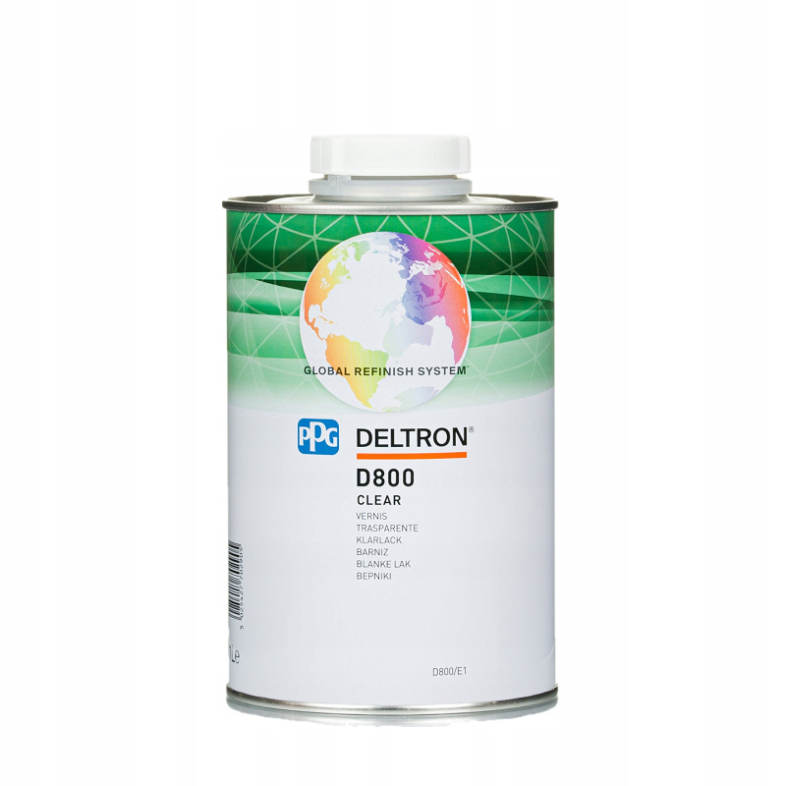 Lakier Bezbarwny Akrylowy Samochodowy Ppg Deltron D800 1500ml komplet