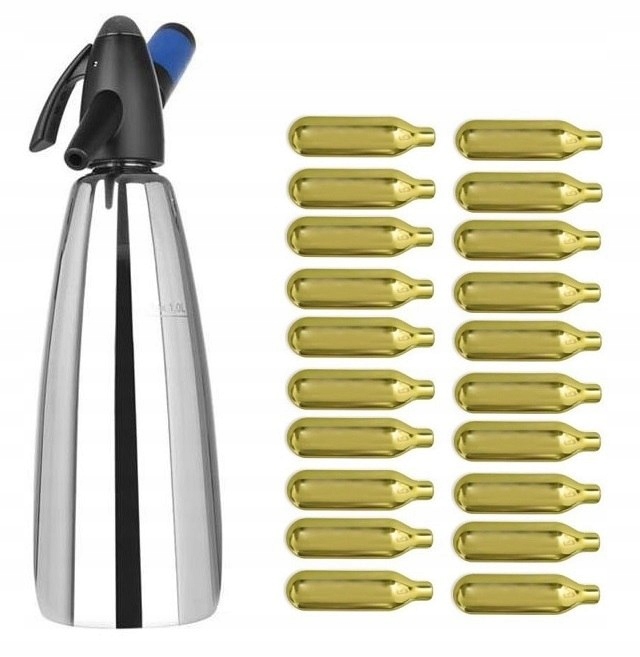 Syfon Do Wody Z Nabojami Saturator Hendi 588574