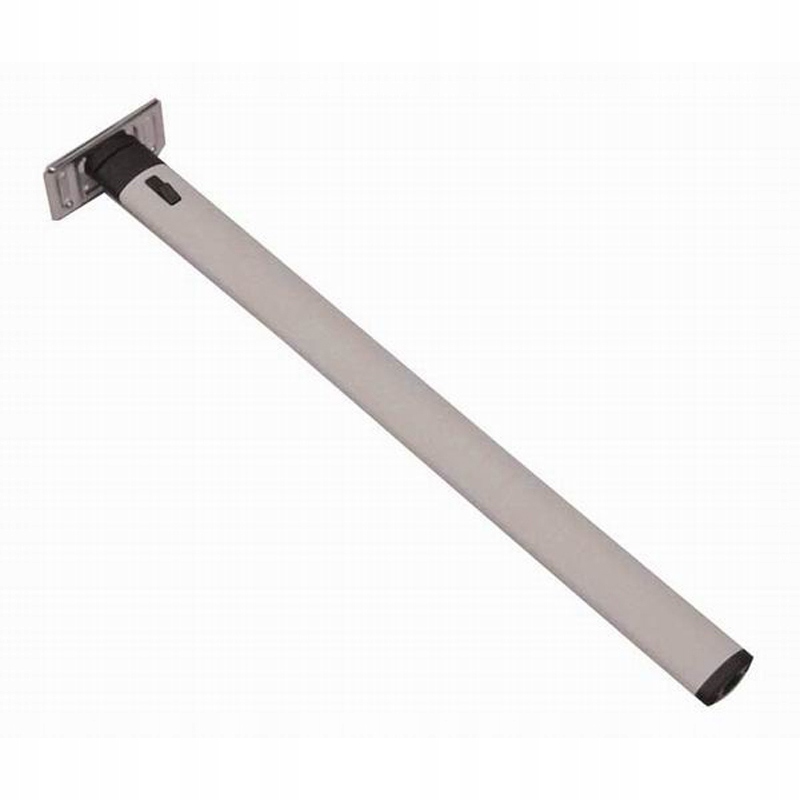 

Noga stołu camper przyczepa składana 67,5cm szara