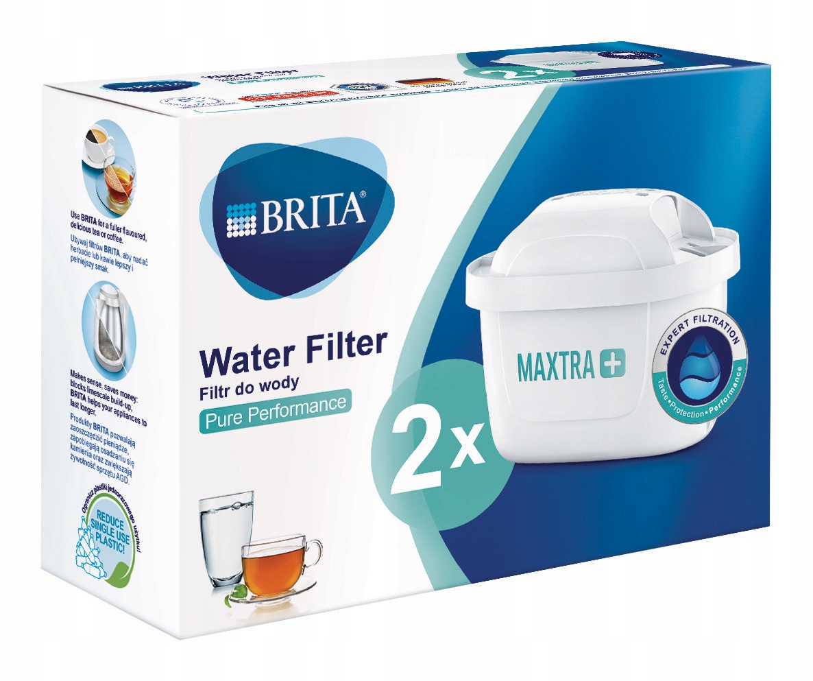 

Brita Maxtra Plus+ New Wkład Filtr Do Wody 2 Szt