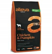 Alleva Natural Dog Dry Adult Chicken&Pumpkin Maxi Varianta: 2kg