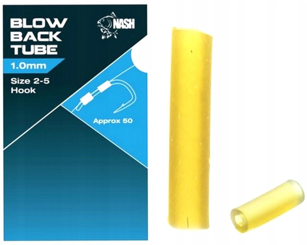 Rurki Nash Krótkie Blow Back Tube 1mm