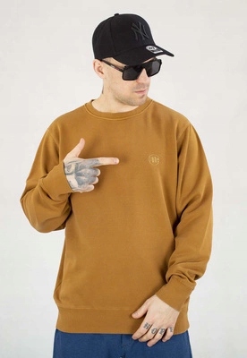 Mikina Pit Bull Bez Kapuce Washed Lancaster II žlutá