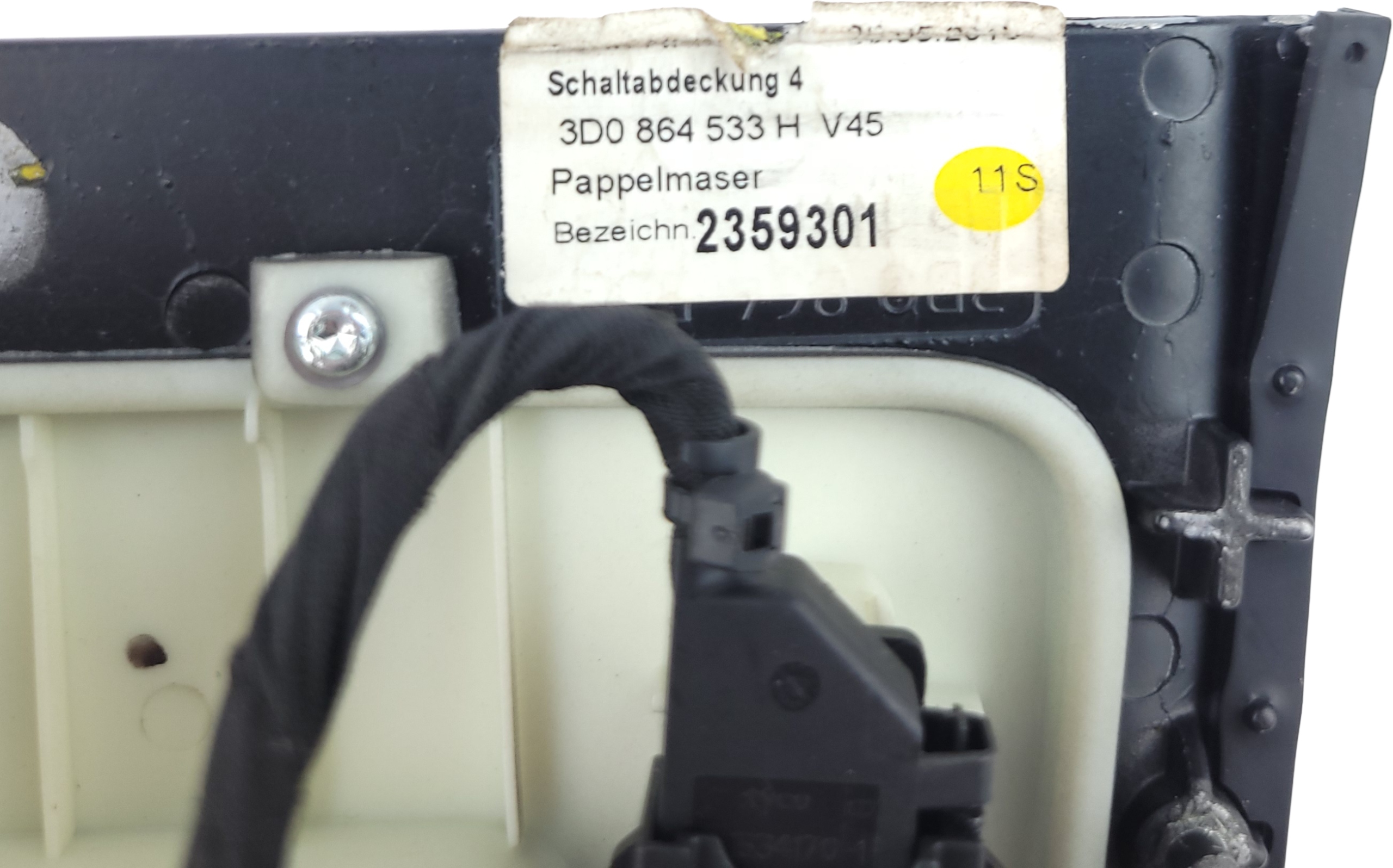 VW PHAETON II LIFT frame central PANEL wood switch WENTYLACJA V45