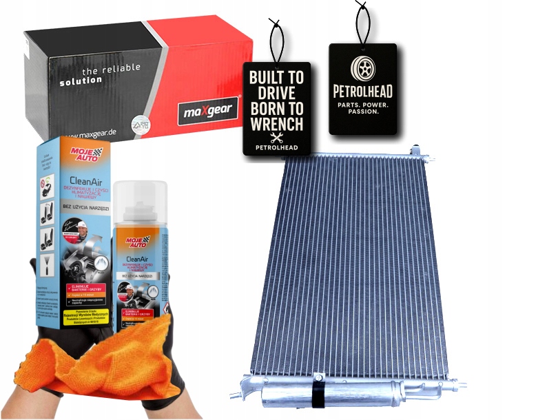 конденсатор кондиционера nissan MICRA NOTE 03- MAXGEAR # pro+ Kit9